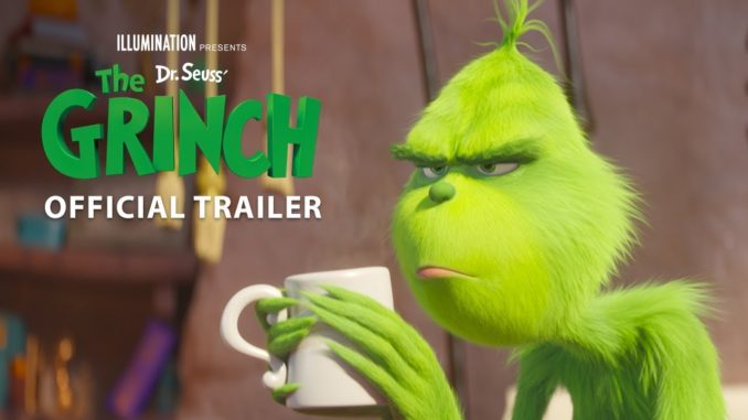 The Grinch Movie Trailer 2018